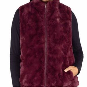 Nicole Miller Ladies Reversible Vest with Pockets